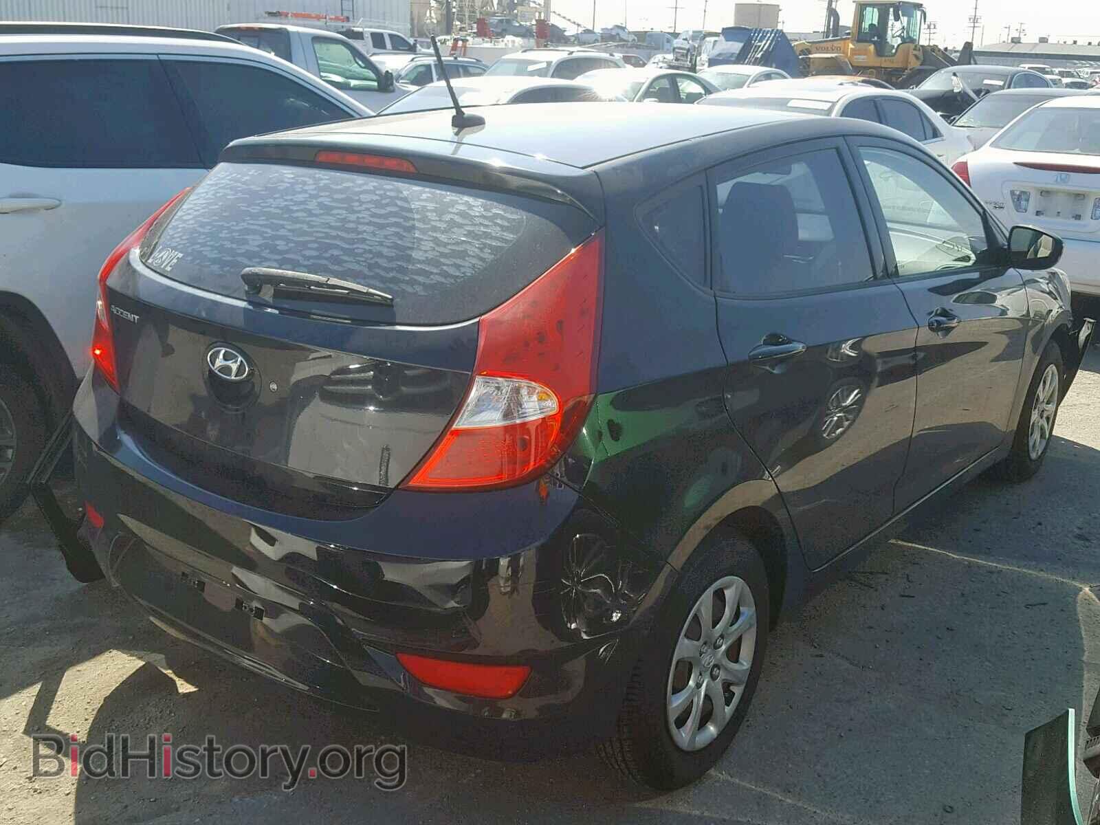 2014 HYUNDAI ACCENT - VIN: KMHCT5AE7EU195781 - Фото 4