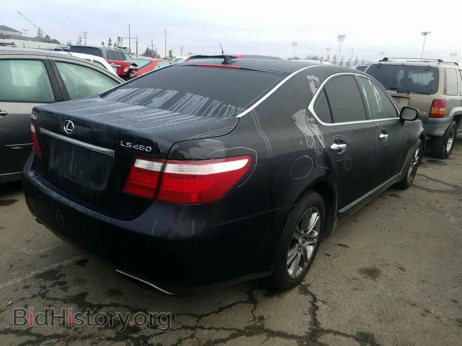 2008 LEXUS LS460 - VIN: JTHBL46F785058977 - Фото 4