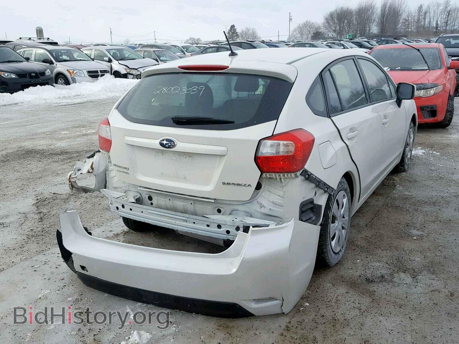 2014 SUBARU IMPREZA - VIN: JF1GPAA64EH296545 - Фото 4