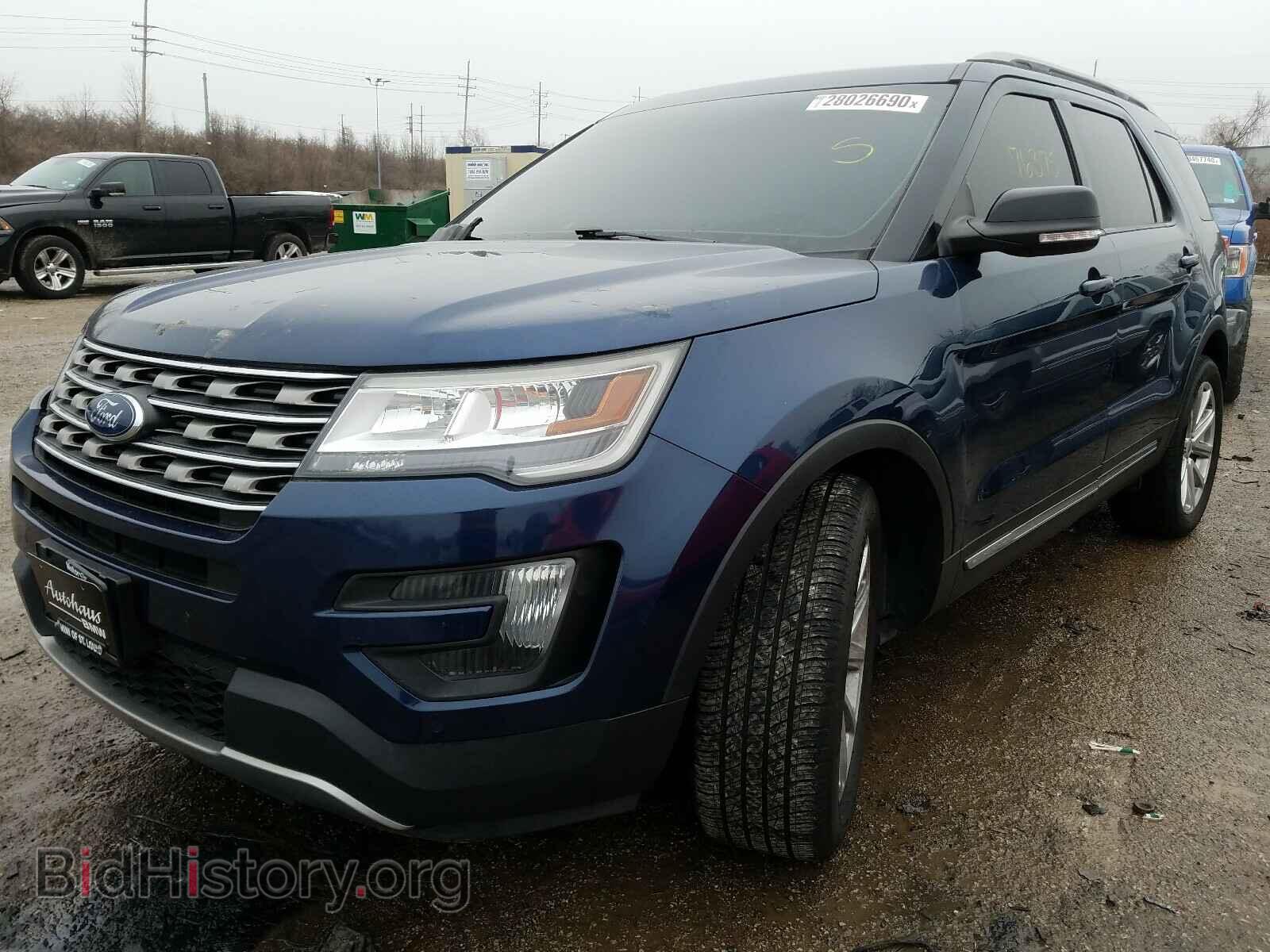 2016 FORD EXPLORER - VIN: 1FM5K7D85GGA50477 - Фото 2