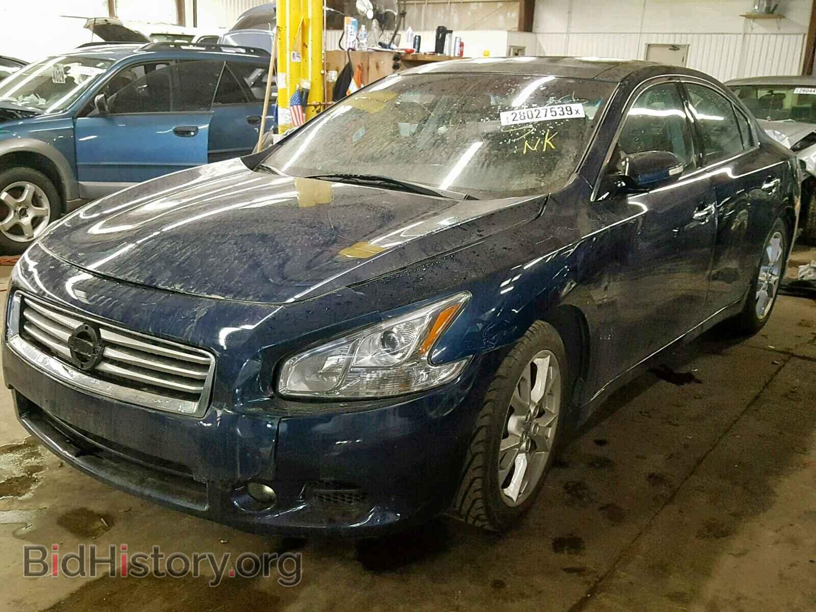 2012 NISSAN MAXIMA S - VIN: 1N4AA5AP1CC828075 - Фото 2