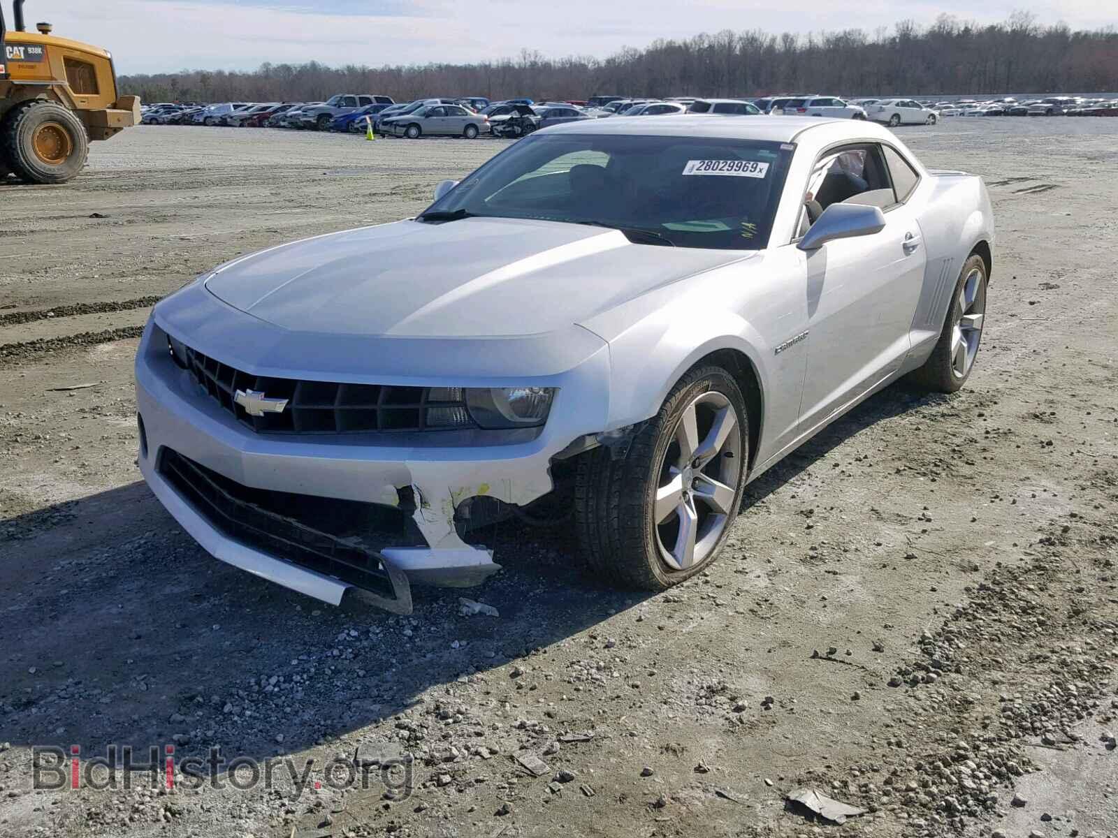 2012 CHEVROLET CAMARO - VIN: 2G1FE1E36C9138942 - Фото 2