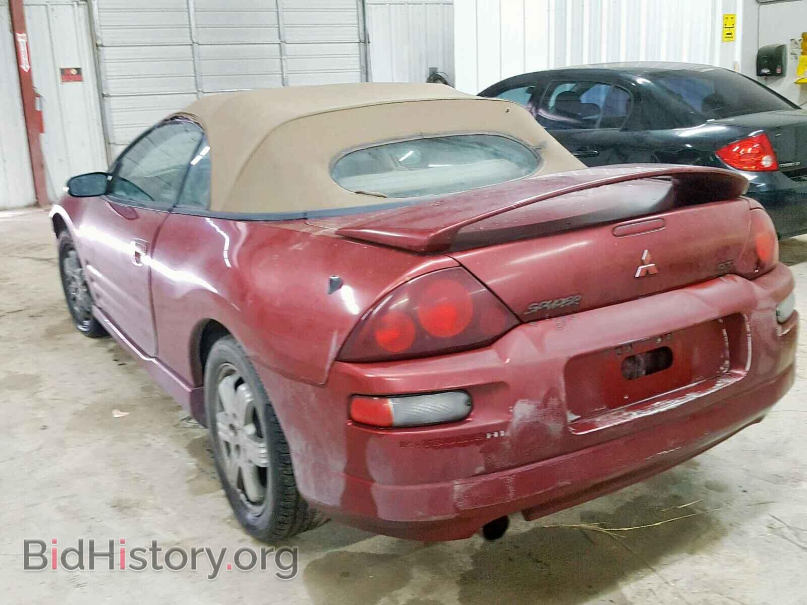 2001 MITSUBISHI ECLIPSE - VIN: 4A3AE85H01E063331 - Фото 3