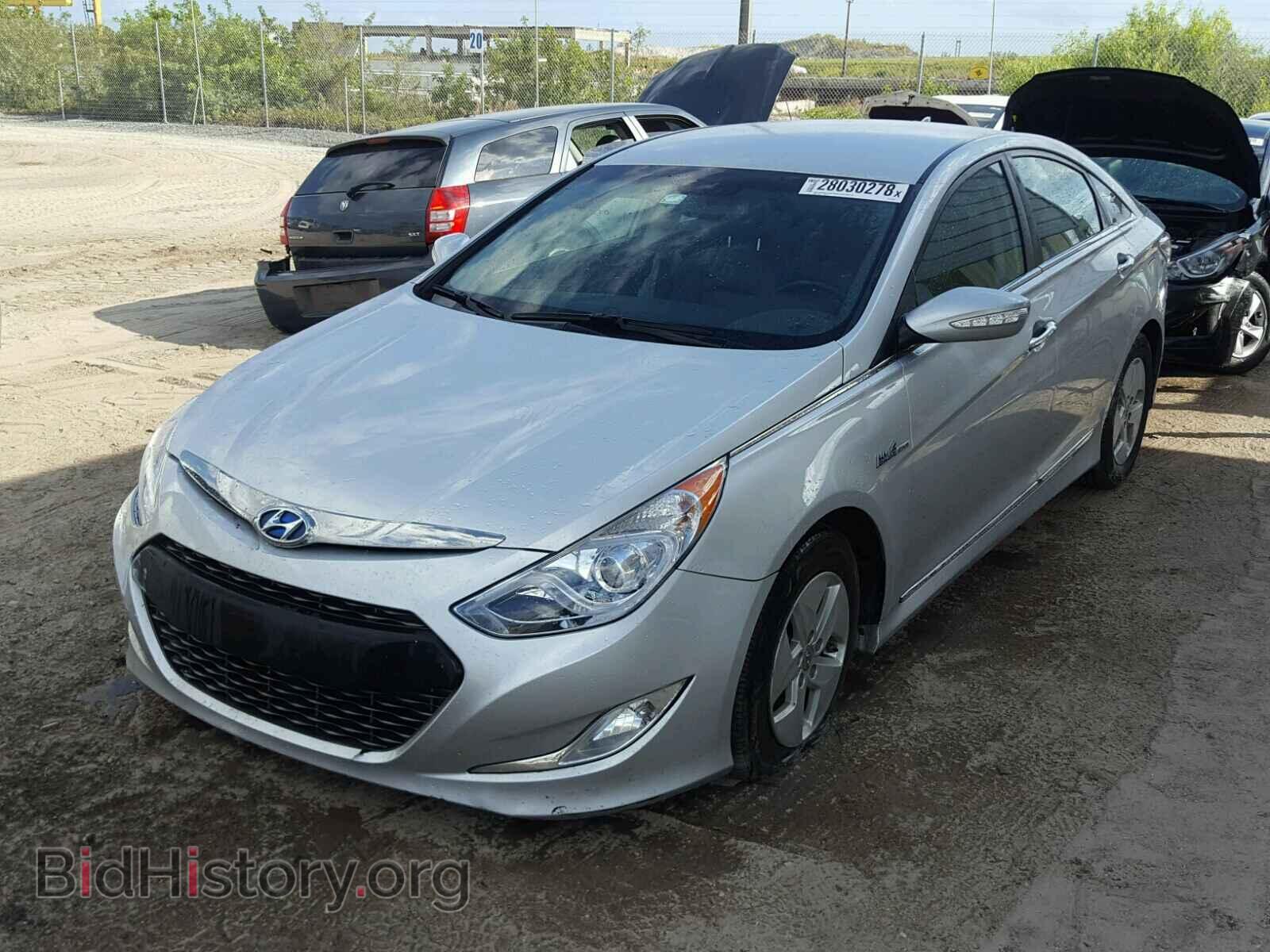 2012 HYUNDAI SONATA - VIN: KMHEC4A49CA059256 - Photo 2