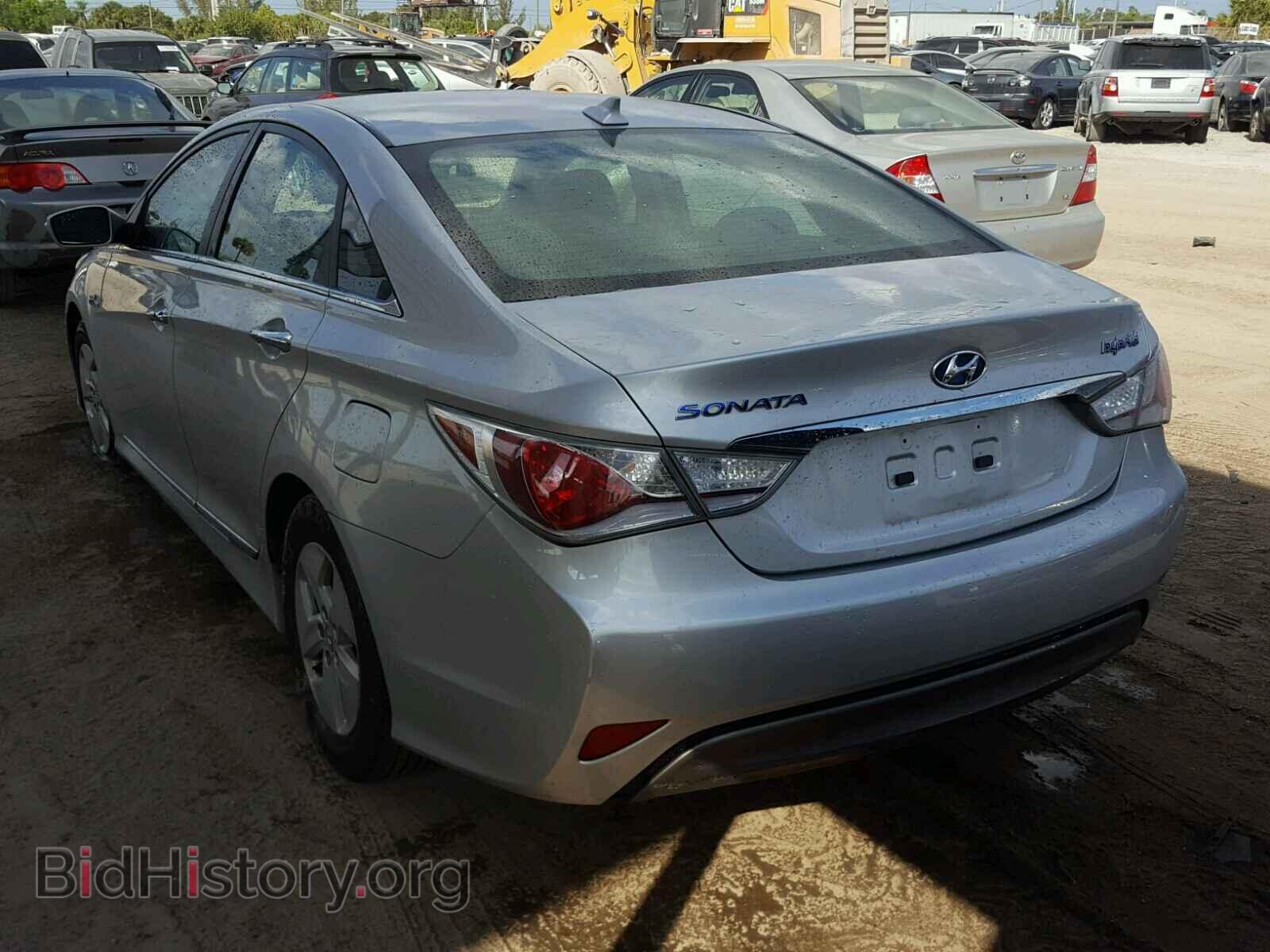 2012 HYUNDAI SONATA - VIN: KMHEC4A49CA059256 - Photo 3