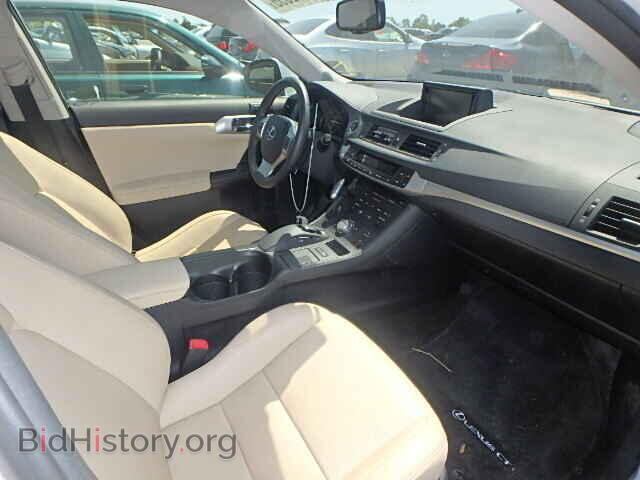2012 LEXUS CT 200 - VIN: JTHKD5BH2C2067607 - Фото 5