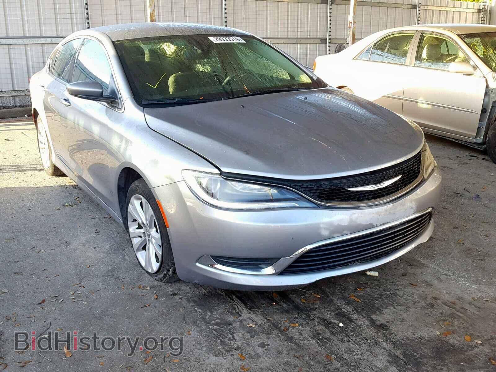 Фотография 1C3CCCAB0GN140847 - CHRYSLER 200 2016