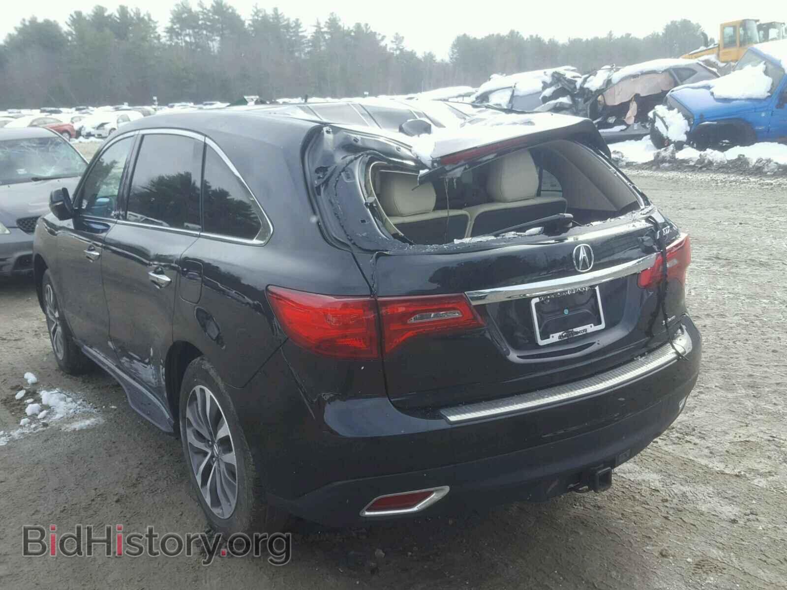2016 ACURA MDX - VIN: 5FRYD4H49GB035944 - Фото 3