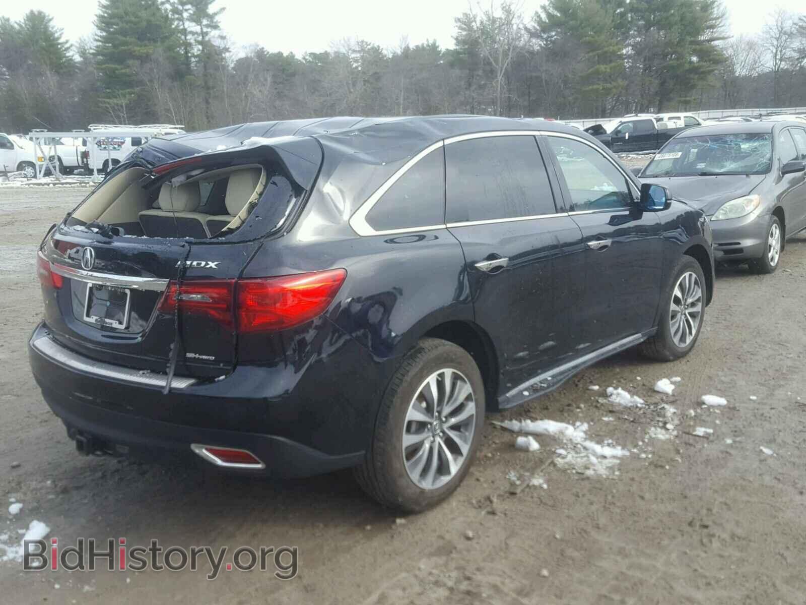 2016 ACURA MDX - VIN: 5FRYD4H49GB035944 - Фото 4
