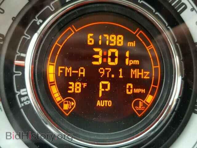 2012 FIAT 500 - VIN: 3C3CFFER5CT254109 - Фото 8