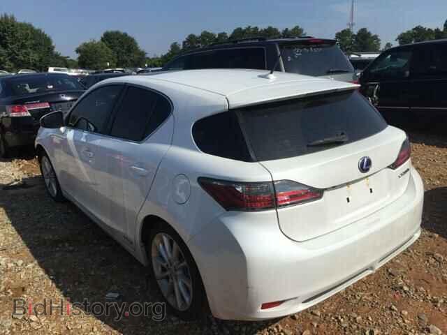 2011 LEXUS CT 200 - VIN: JTHKD5BH8B2035372 - Фото 3