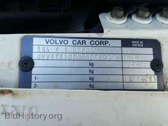 2000 VOLVO S80 - VIN: YV1TS90D1Y1098275 - Фото 10