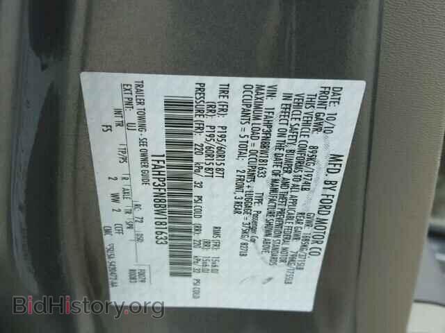 2011 FORD FOCUS - VIN: 1FAHP3FN8BW181633 - Фото 10