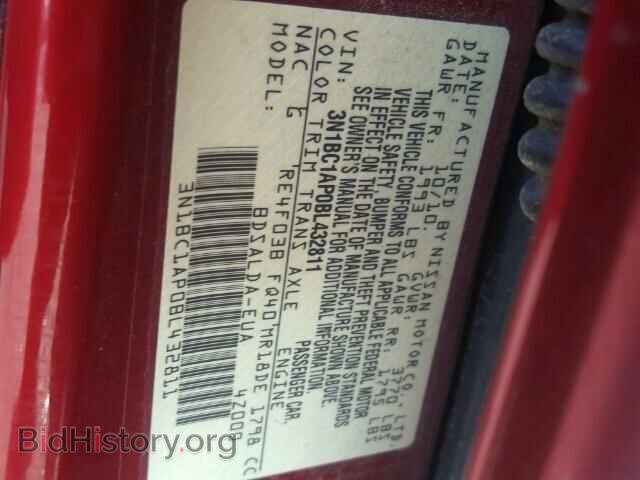 2011 NISSAN VERSA - VIN: 3N1BC1AP0BL432811 - Фото 10