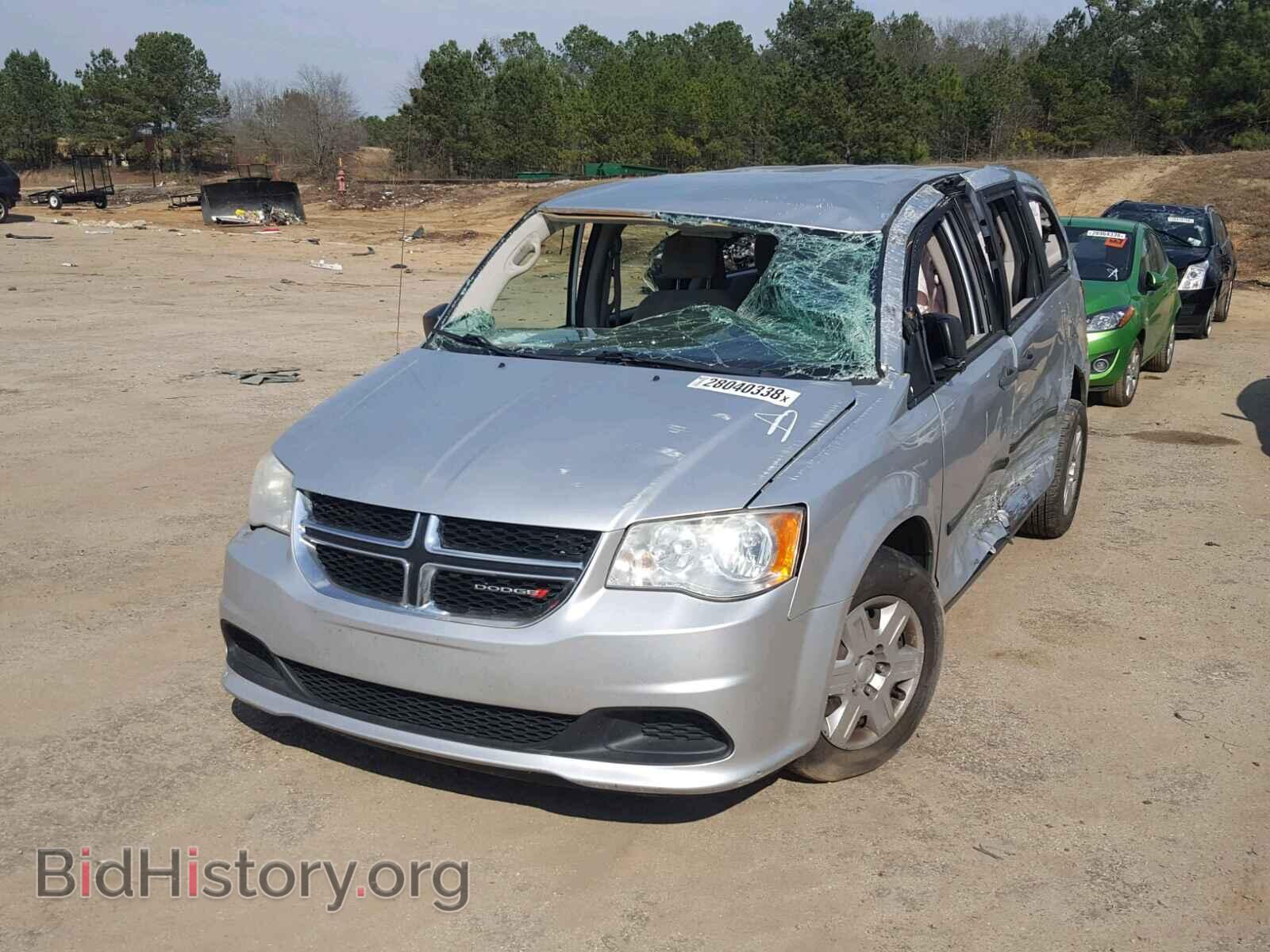2012 DODGE CARAVAN - VIN: 2C4RDGBG0CR380613 - Фото 2