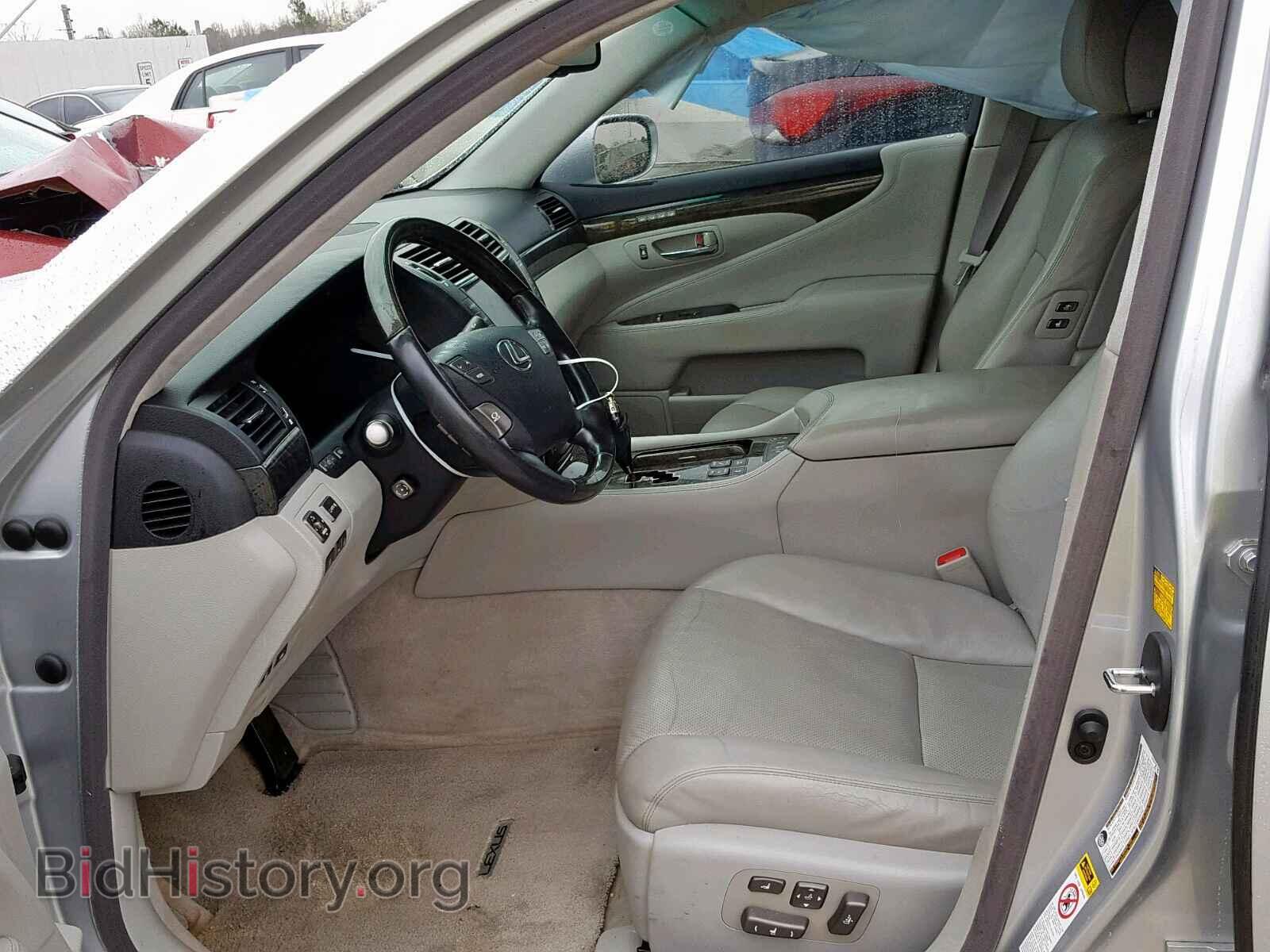2009 LEXUS LS460 - VIN: JTHGL46F195034374 - Фото 5