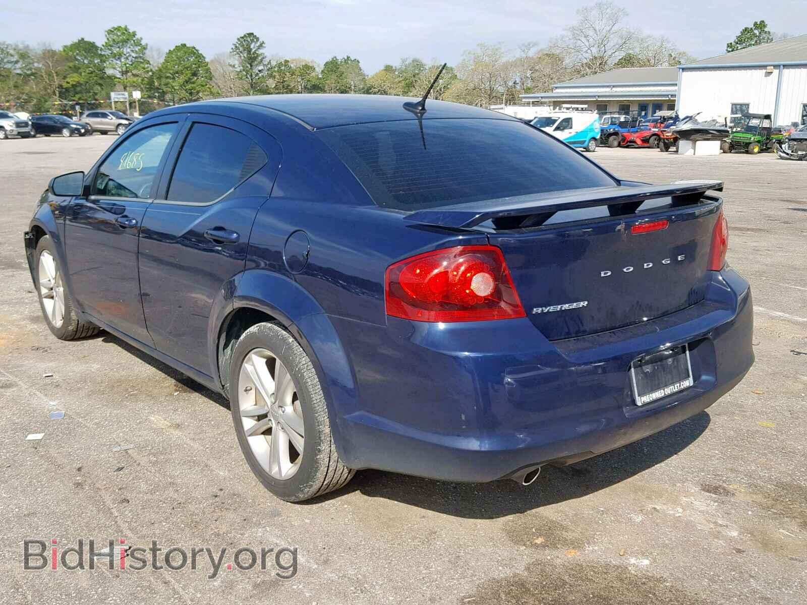 2013 DODGE AVENGER - VIN: 1C3CDZAG7DN572598 - Фото 3