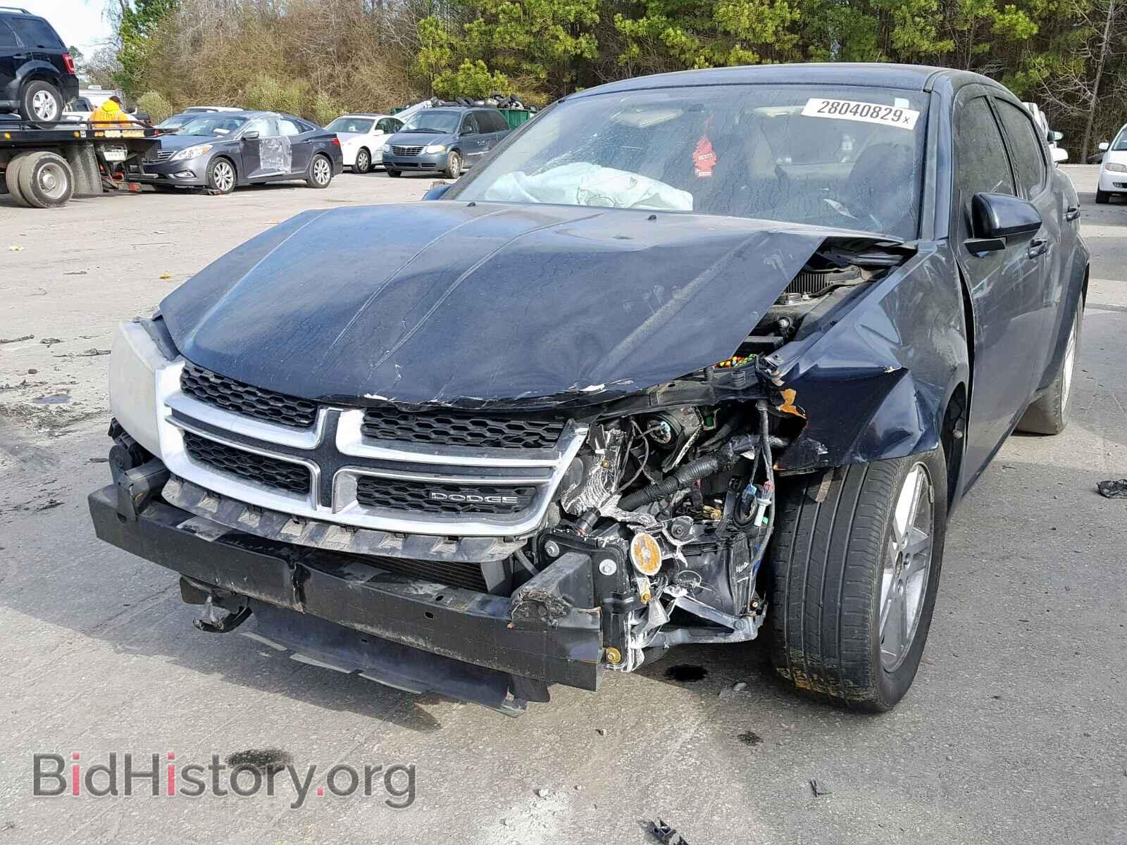 2012 DODGE AVENGER - VIN: 1C3CDZCB6CN126183 - Фото 2