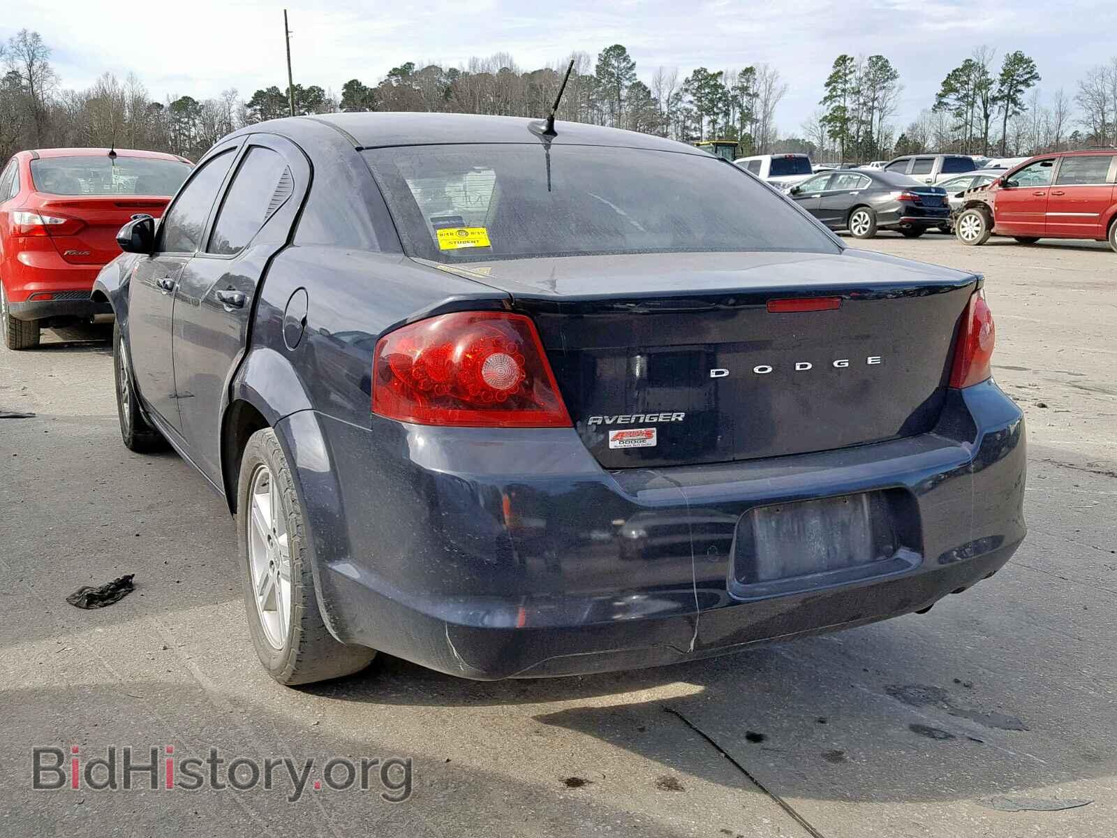 2012 DODGE AVENGER - VIN: 1C3CDZCB6CN126183 - Фото 3