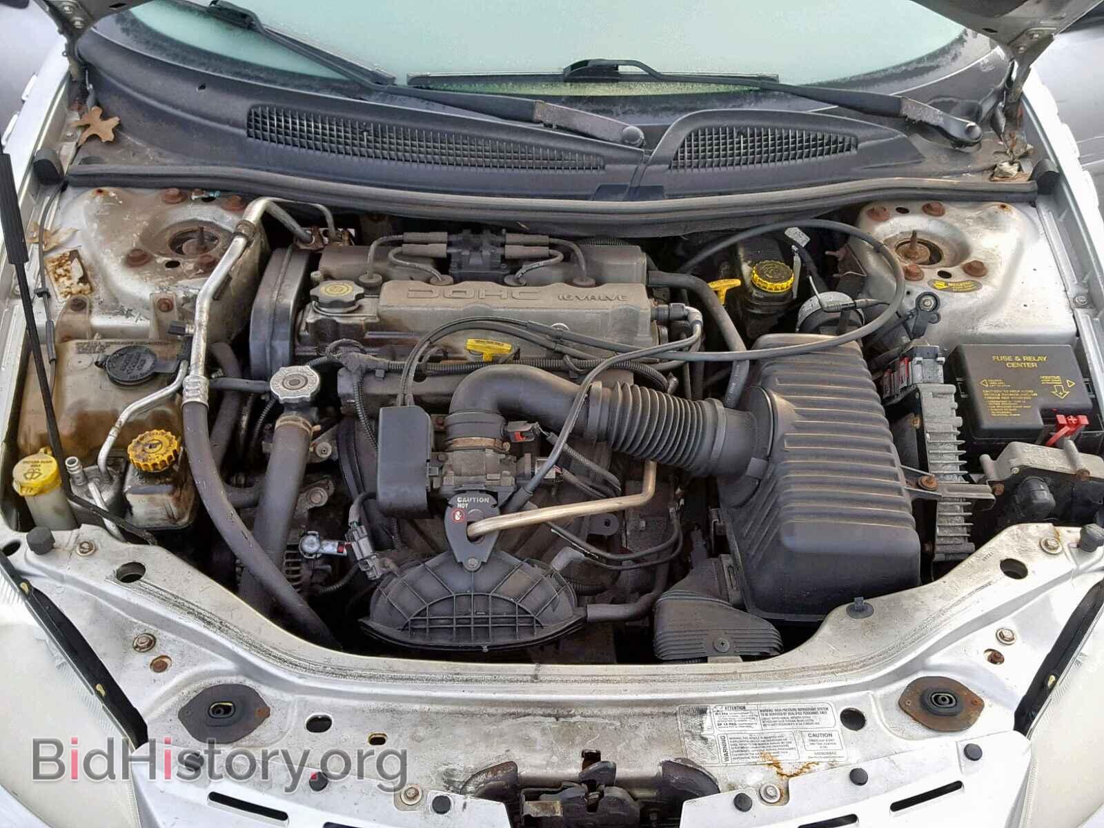 2002 CHRYSLER SEBRING - VIN: 1C3EL46X12N201747 - Фото 7