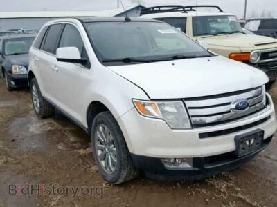 2009 Ford EDGE Edge Limit, белый — VIN 2FMDK49CX9BB04471, Copart