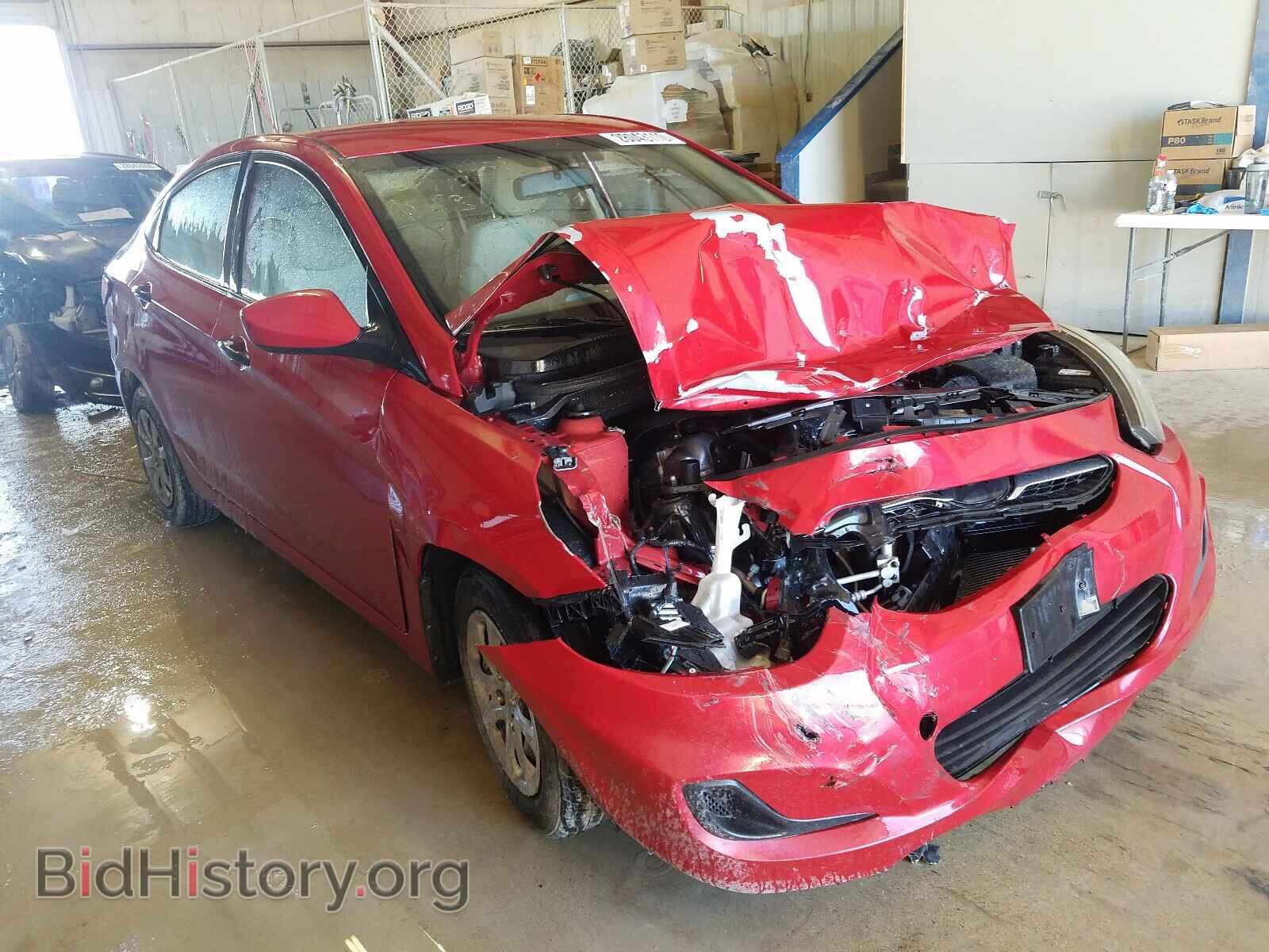 Photo KMHCT4AE5CU044347 - HYUNDAI ACCENT 2012