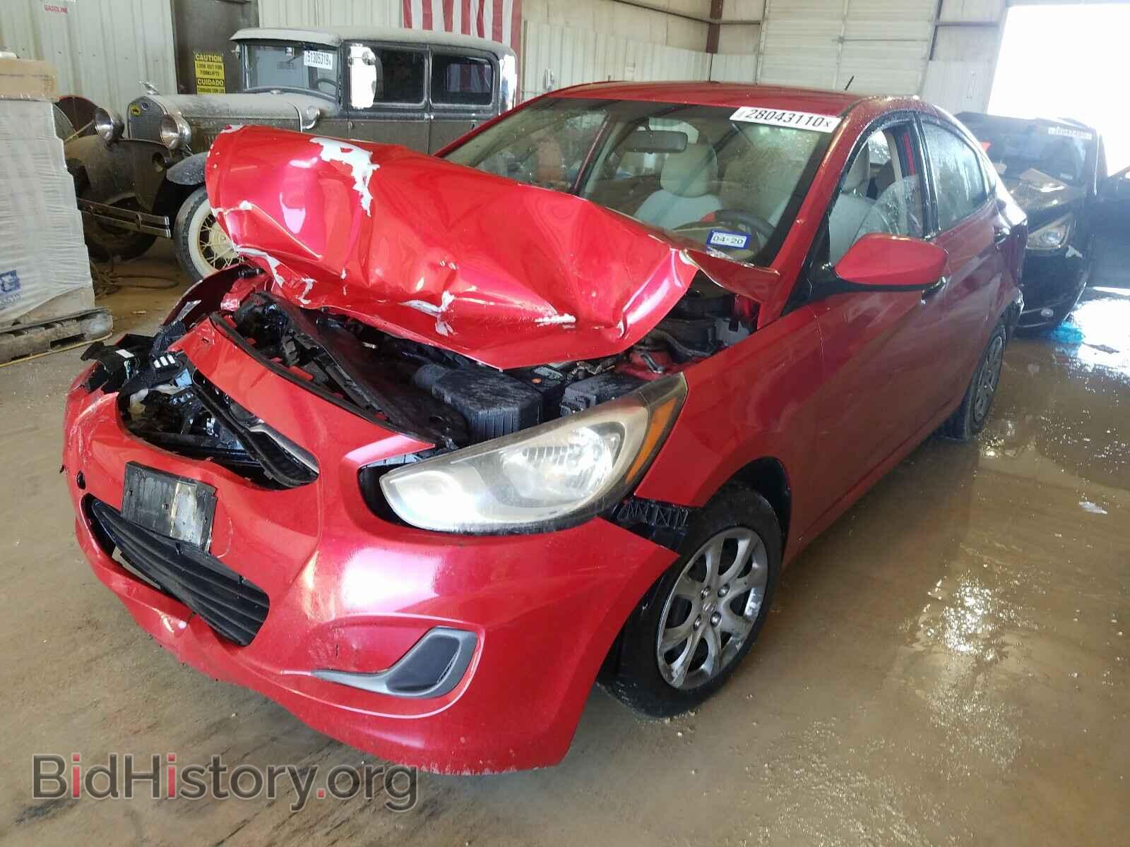 2012 HYUNDAI ACCENT - VIN: KMHCT4AE5CU044347 - Photo 2