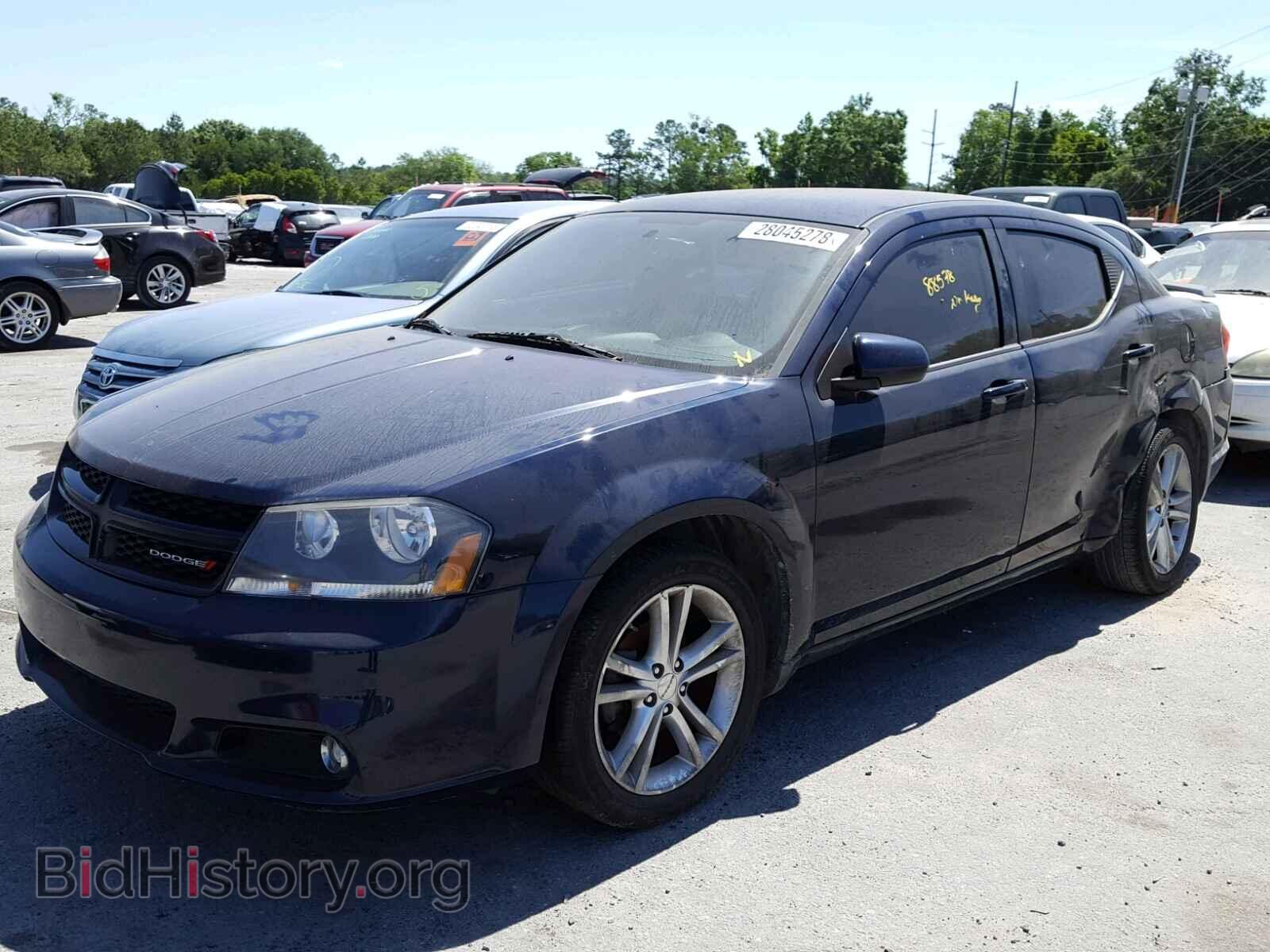 2013 DODGE AVENGER - VIN: 1C3CDZCB5DN581267 - Photo 2