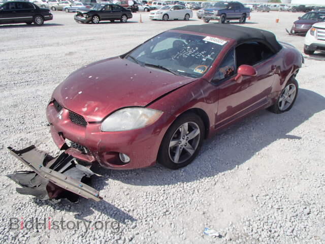 2007 MITSUBISHI ECLIPSE - VIN: 4A3AL25F57E066588 - Фото 2
