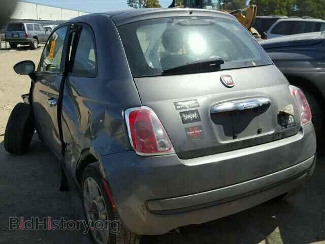 2012 FIAT 500 - VIN: 3C3CFFAR2CT124651 - Фото 3