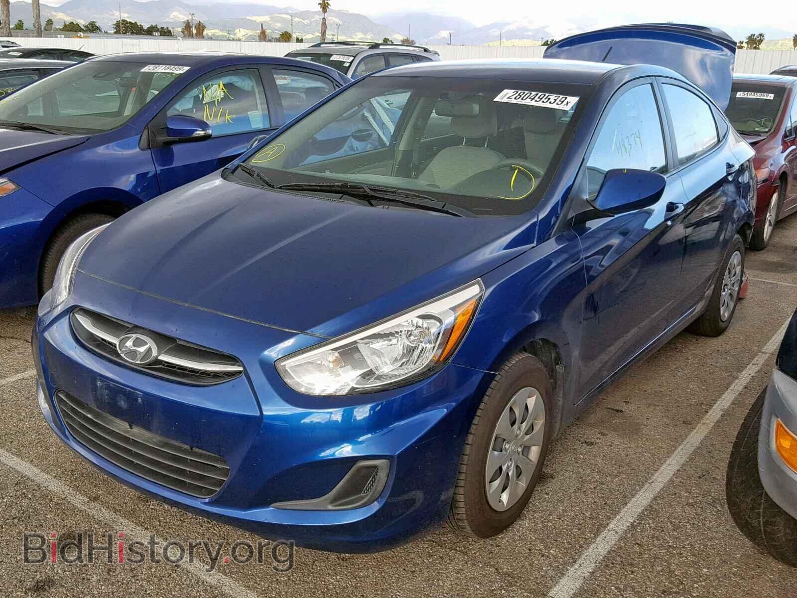 2017 HYUNDAI ACCENT - VIN: KMHCT4AE6HU199805 - Фото 2