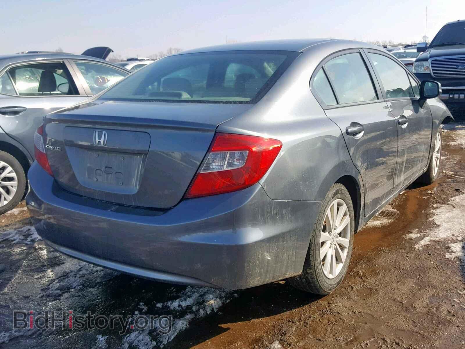 2012 HONDA CIVIC - VIN: 19XFB2F96CE047678 - Фото 4