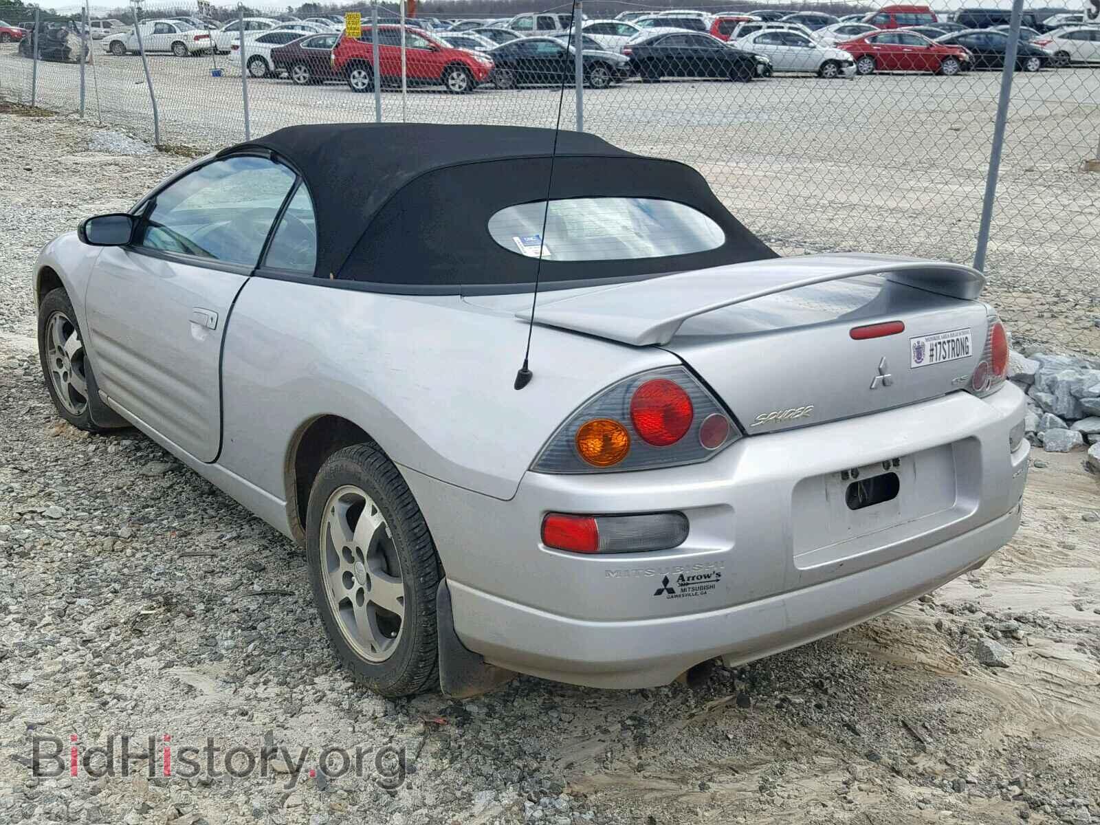 2003 MITSUBISHI ECLIPSE - VIN: 4A3AE45G23E030205 - Фото 3