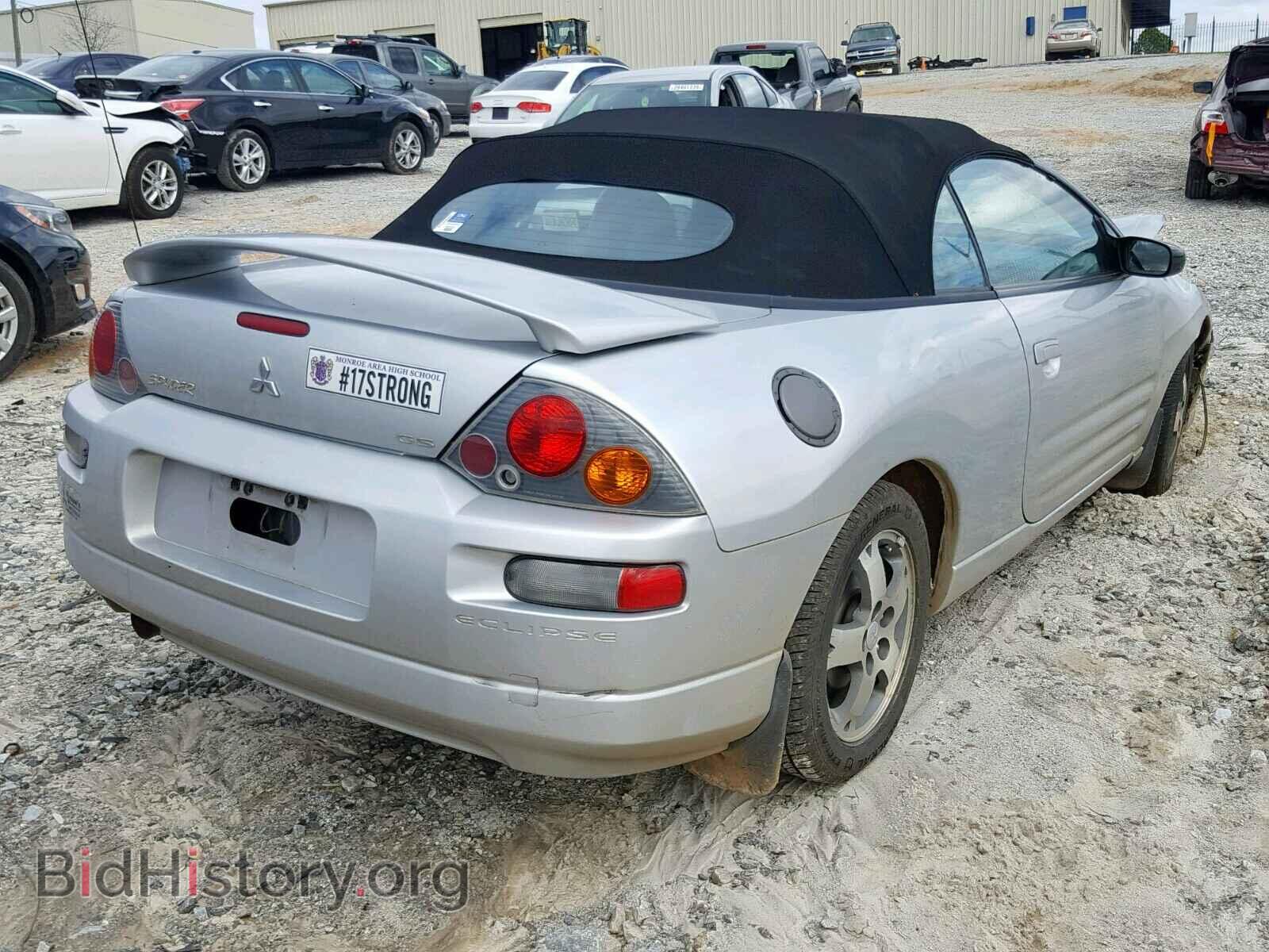 2003 MITSUBISHI ECLIPSE - VIN: 4A3AE45G23E030205 - Фото 4