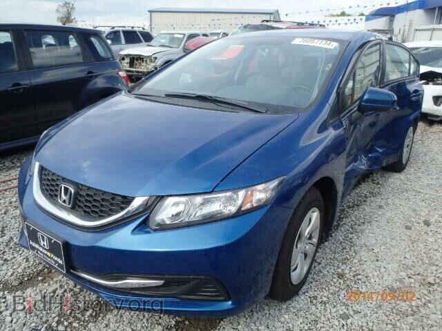 2014 HONDA CIVIC - VIN: 19XFB2F54EE013738 - Фото 2