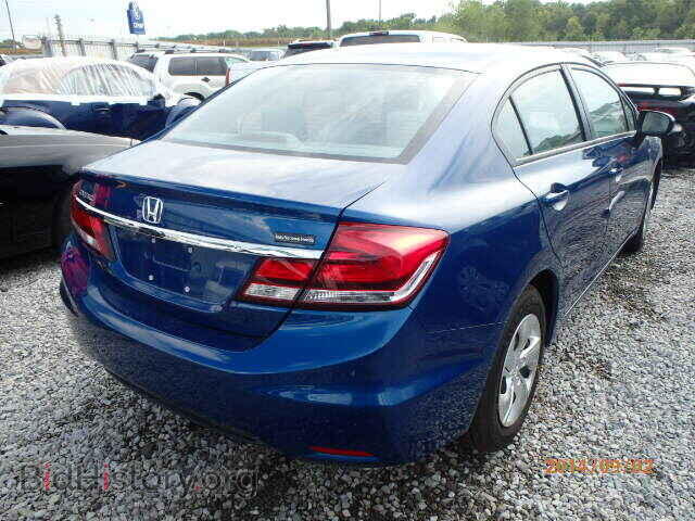 2014 HONDA CIVIC - VIN: 19XFB2F54EE013738 - Фото 4
