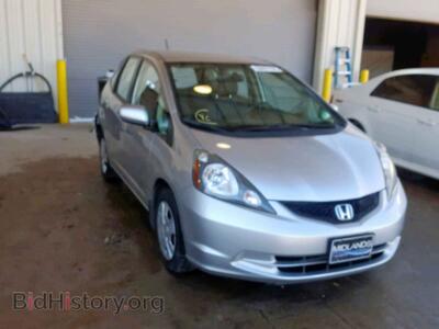 2013 Honda FIT, серебристый — VIN JHMGE8H33DC042467, Copart