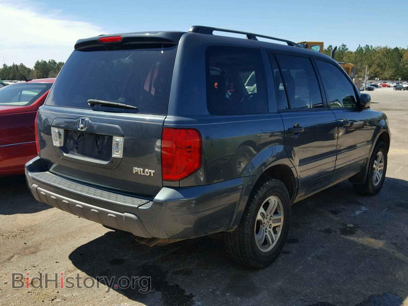 2005 HONDA PILOT - VIN: 5FNYF18505B024377 - Фото 4