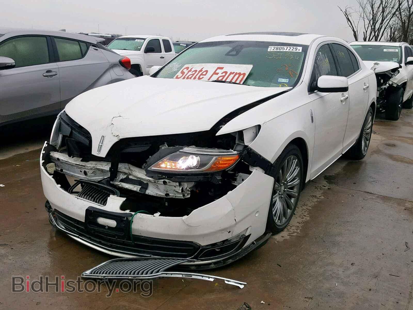 2013 LINCOLN MKS - VIN: 1LNHL9DK8DG604477 - Photo 2