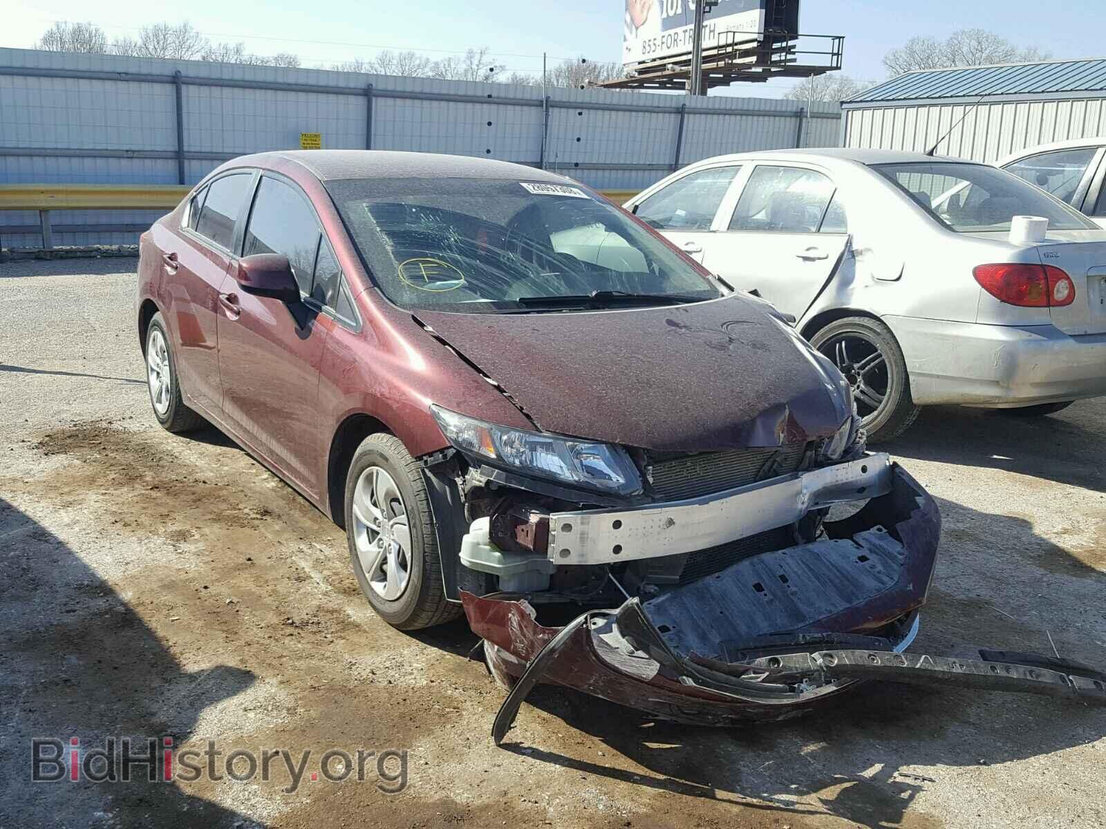 Фотография 2HGFB2F59DH586123 - HONDA CIVIC 2013