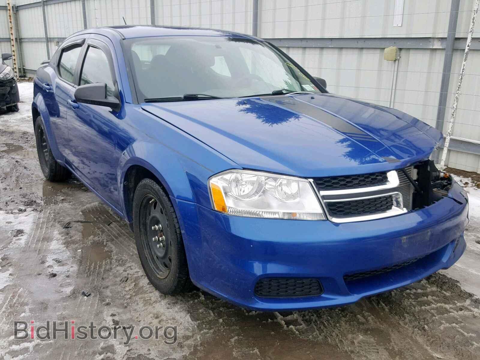 Photo 1C3CDZAB1CN286569 - DODGE AVENGER 2012