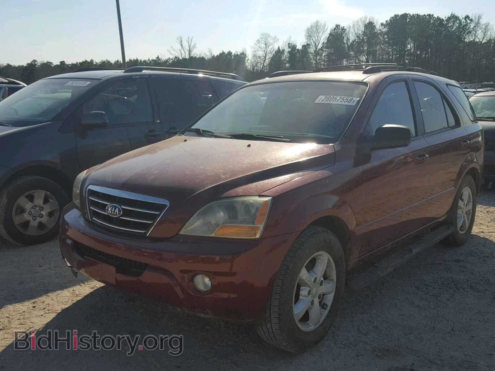 2007 KIA SORENTO - VIN: KNDJD736175718381 - Фото 2