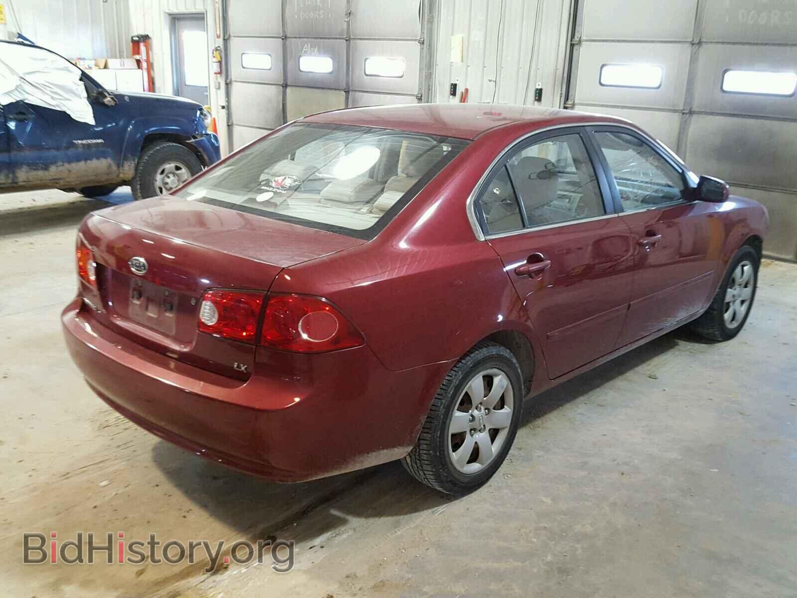2007 KIA OPTIMA - VIN: KNAGE123X75125062 - Фото 4