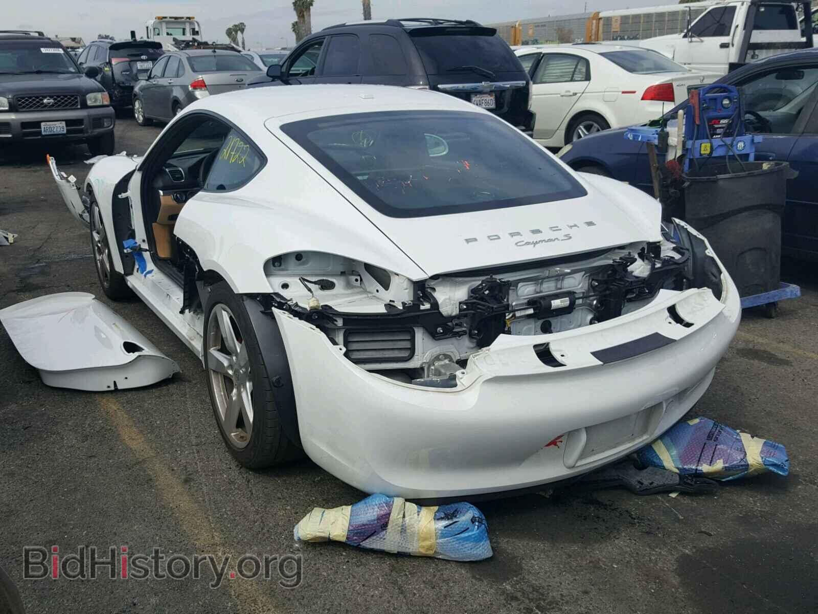 2014 PORSCHE CAYMAN - VIN: WP0AB2A81EK193348 - Фото 3