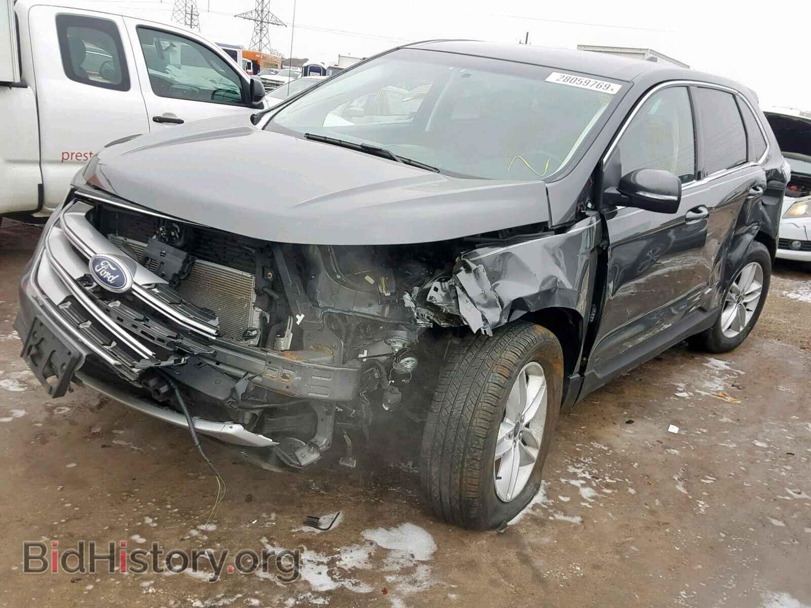 2015 FORD EDGE SEL - VIN: 2FMTK4J89FBB38108 - Photo 2