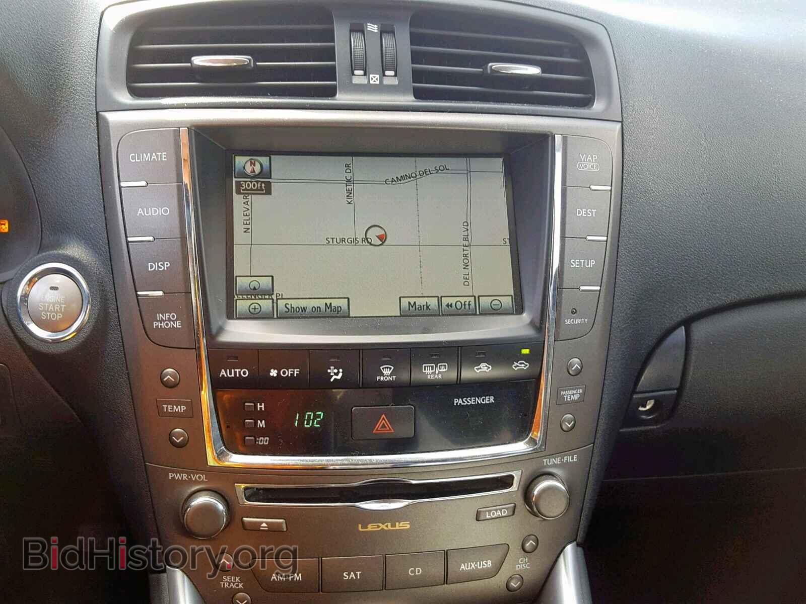 2010 LEXUS IS 250 - VIN: JTHBF5C29A5111764 - Фото 9