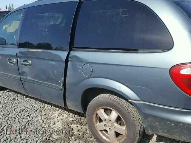 2007 DODGE CARAVAN - VIN: 2D4GP44L17R194966 - Фото 9