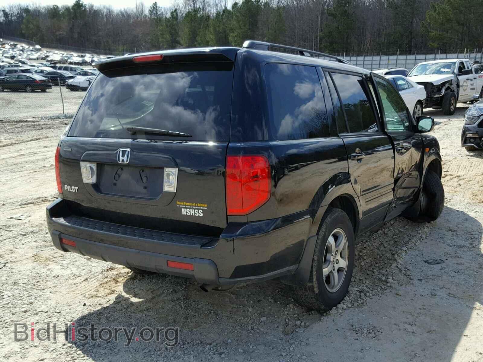 2007 HONDA PILOT - VIN: 5FNYF28437B043232 - Фото 4