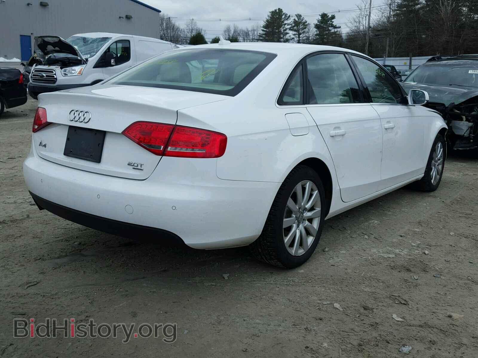 2011 AUDI A4 - VIN: WAUFFAFL1BN049484 - Фото 4