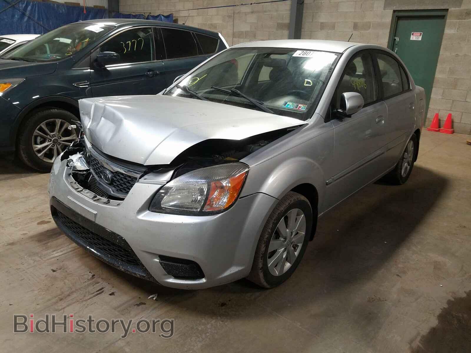 2011 KIA RIO BASE - VIN: KNADH4A34B6914663 - Фото 2